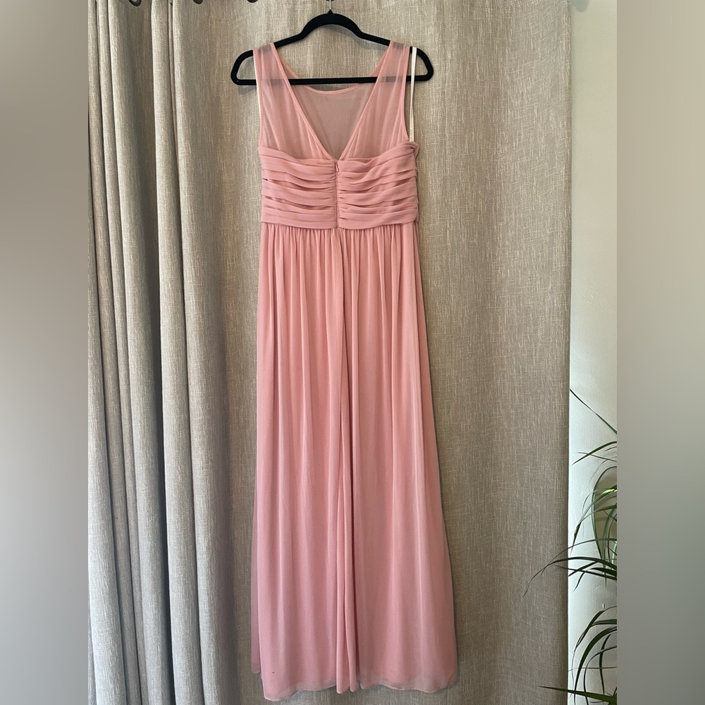 David’s Bridal Bridesmaid Dress, in color Ballet, size 12